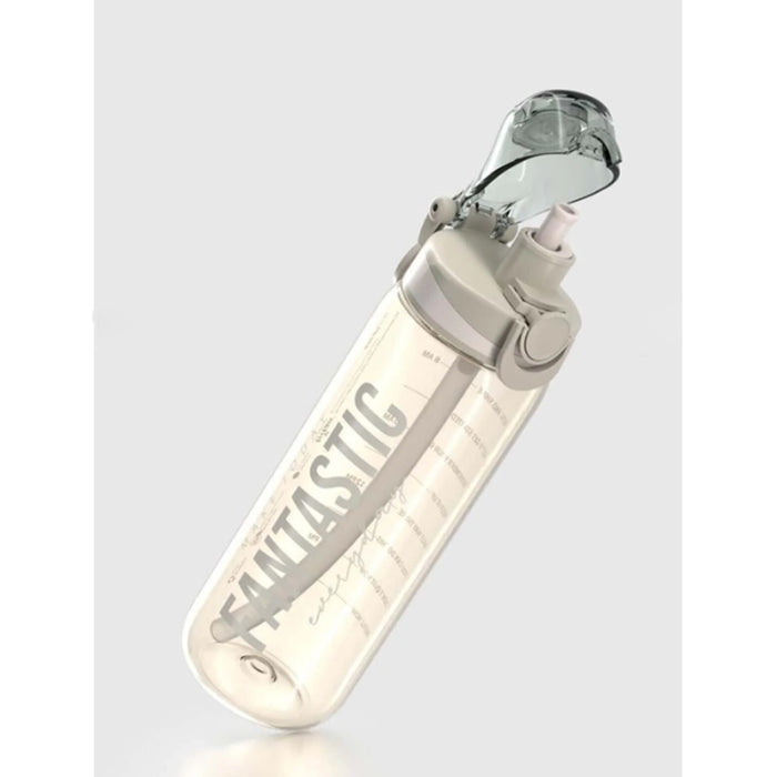 رينجا زجاجة مياة بشفاطة 630 مل بلاستيك ابيض - 912170W