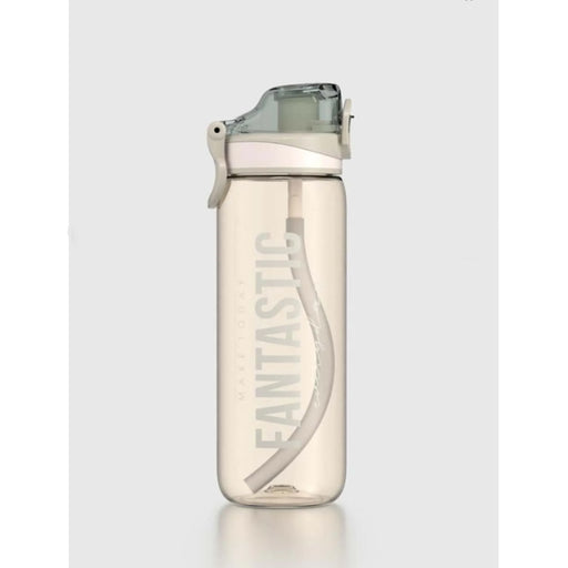 رينجا زجاجة مياة بشفاطة 630 مل بلاستيك ابيض - 912170W