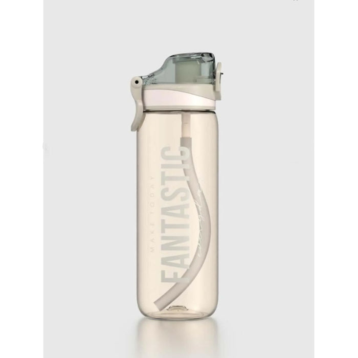 رينجا زجاجة مياة بشفاطة 630 مل بلاستيك ابيض - 912170W