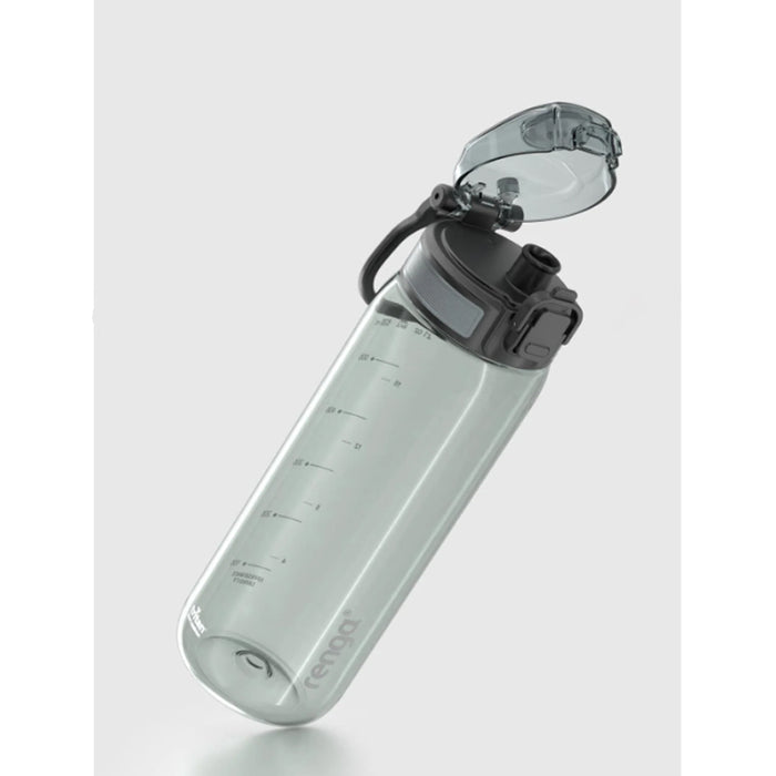 رينجا زجاجة مياة 630 مل بلاستيك اسود- 912161BL