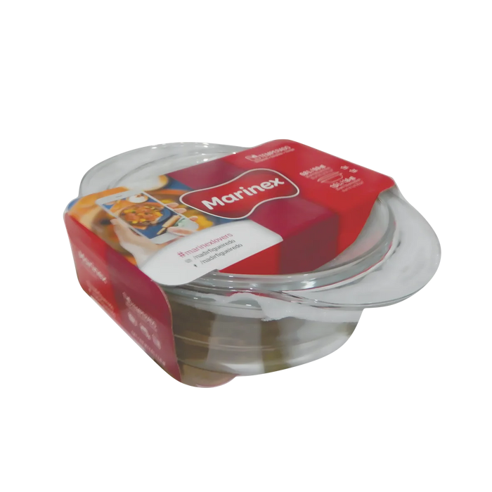 مارينكس كاسرولة دائري 2.3 لتر بغطاء زجاج شفاف - GD16456