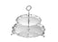 كوين آن طبق تقديم كيك مطلي فضة ثنائي (٢٤ سم + ٣١٫٥ سم) بأيد - 6379-0 Queen Anne Queen Anne