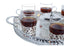 كوين آن طقم شاي مطلي فضة ٩ قطع (٦ كوب شاي بيد (تصميم رويال) + صينية + سكرية بغطاء + ملعقة) - 0-6400-7 Queen Anne Queen Anne