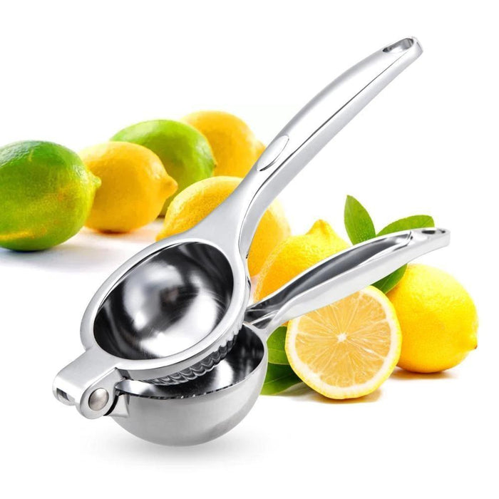 رفايع المطبخ  عصارة ليمون ٢٢ سم ستانليس ستيل فضي - E2546  Ahmed Samir