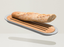 بيرج هوف ليو لوح تقطيع للخبز بصينية (١٤.٥ * ٤.٢٥ سم ) خشب بيج/رمادي  - 3950061