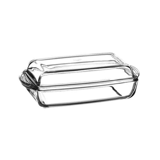 بوركام حلة زجاج مستطيلة (١.٣٢ لتر) بغطاء شفاف - 59019/61T