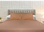 ديفا طقم ملاية سرير منقطة بأستيك قطن٣ قطع (٢٠٠ * ١٦٠ سم) برتقالي - 21015