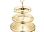 كوين آن طبق تقديم كيك مطلي ذهبي ثلاثي (١٨ سم + ٢٣ سم + ٢٨ سم) بأيد - 4-5793