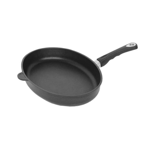 أيه-أم-تى مقلاية سمك بيضاوى كاست ألومنيوم (٤١* ٢٧ سم) أسود - 4127 AMT AMT