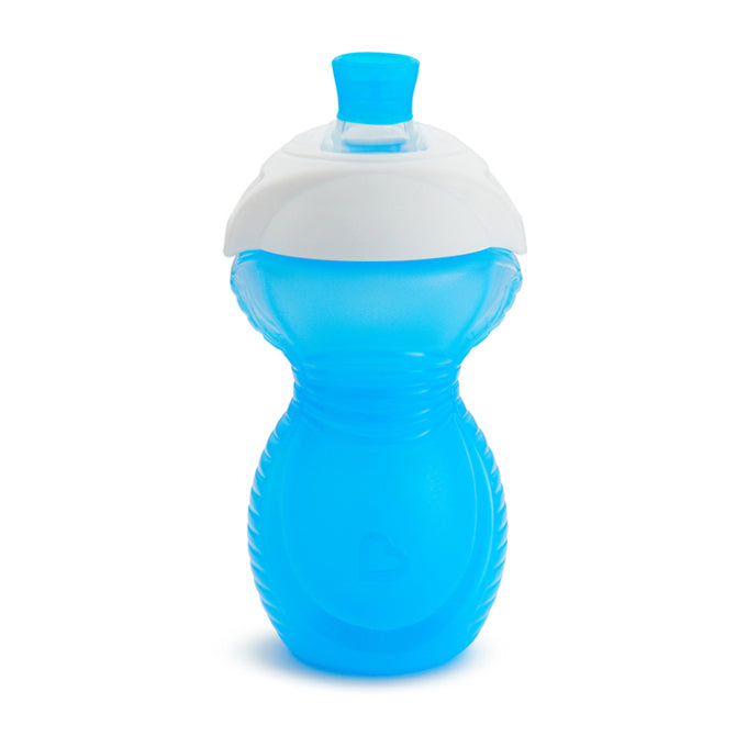 مانشكن زجاجة اطفال بشفاطة مقاومة للعض سيبي ٢٦٥ مل أزرق - 44166B