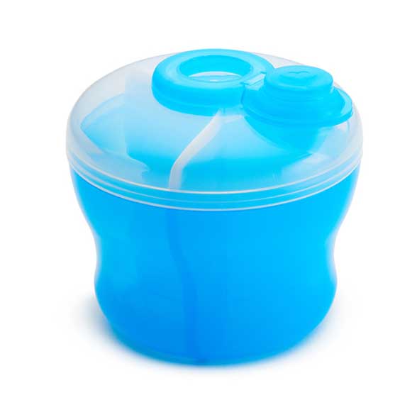 مانشكن موزع مسحوق حليب للرضع أزرق - 44923B