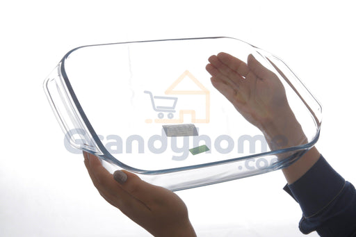 بيركس طاجن زجاج مستطيل بيد  ( ٣٫٨ لتر) شفاف - 004503269