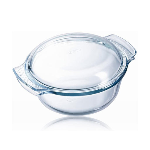 بيركس حلة دائرية بغطاء (4.9 لتر) زجاج شفاف - 762002230
