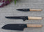 رفايع المطبخ  بيرج هوف رون سكين تشفيه بيد خشب ١٥ سم ستانليس ستيل أسود - 3900016  Berghoff