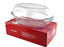 بوركام حلة زجاج بيضاوي (2.25 لتر) بغطاء شفاف - 59062/61T