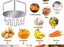 رفايع المطبخ  هراسة بطاطس مزدوجة ٢٥ سم استانلس ستيل فضي - 721430  Ahmed Samir