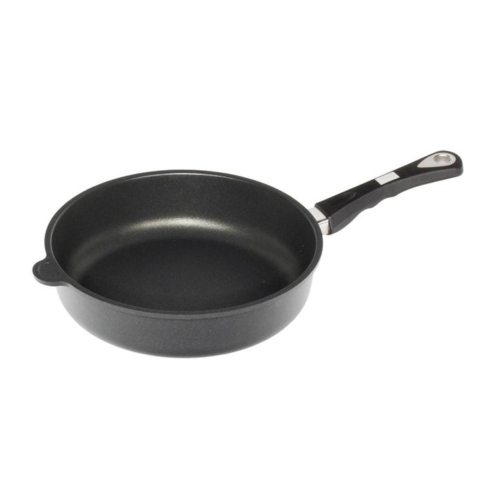 أيه-أم-تى مقلاية عميقة كاست ألومنيوم ٢٤ سم أسود - 724 AMT AMT