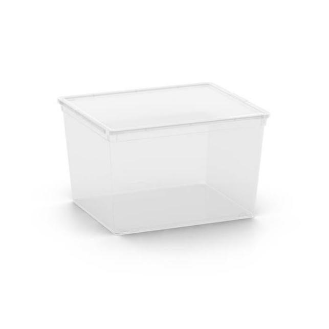 كايس سي صندوق تخزين٢٧ لتر (٣٤*٤٠*٢٥ سم) بلاستيك شفاف - 8400000 KIS KIS