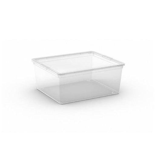 كايس سي صندوق تخزين ١٨ لتر (٣٤*٤٠*١٧ سم ) بلاستيك شفاف - 8404000 KIS KIS