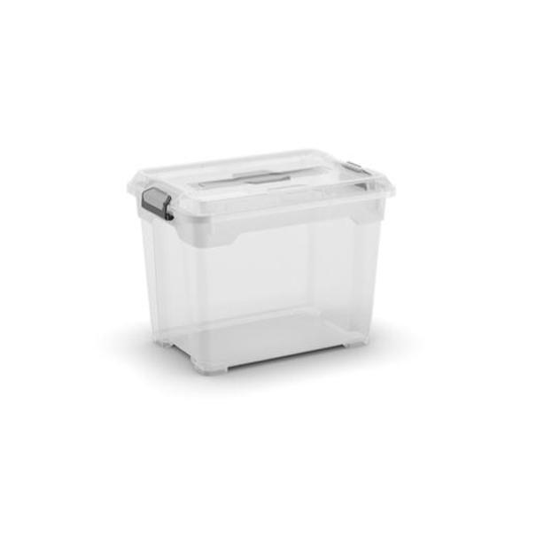 كايس موفر صندوق تخزين (٢٦.٥٠*٣٨*٢٨.٥٠ سم) بلاستيك شفاف - 8461000 KIS KIS