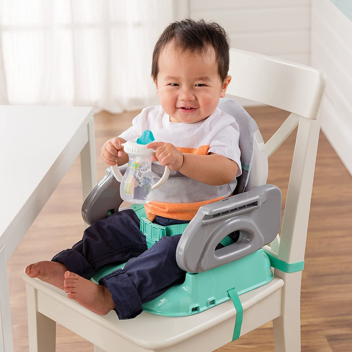 سامر إنفانت ديلوكس كومفرت كرسي مدعم قابل للطي للأطفال (40 * 35 * 18 سم) بلاستيك رمادي -13526