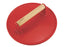 رفايع المطبخ  بيرج هوف مكبس ستيك دائري حديد زهر (٢٣ سم) احمر - 8500933  Berghoff