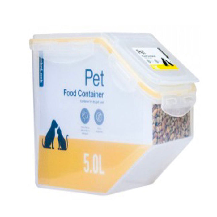 لوك اند لوك علبة بلاستيك لطعام الحيوانات المجفف ( ٥ لتر) - HPL700P
