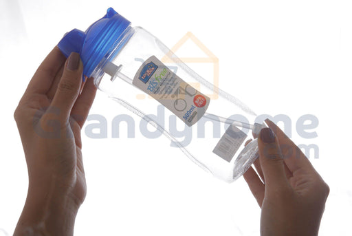 لوك اند لوك زجاجة مياة ٥٠٠ مل بشفاطة أزرق - ABF710T