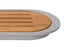 بيرج هوف ليو لوح تقطيع للخبز بصينية (١٤.٥ * ٤.٢٥ سم ) خشب بيج/رمادي  - 3950061