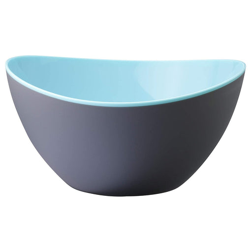 جوندول  أورا بولة طعام دائرية 3.4 لتر بلاستيك رمادي/تركواز - G-603B