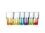 لومينارك كريزى كلر طقم 6 أكواب 400 مل زجاج ألوان متعددة - H8221