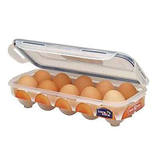 لوك اند لوك علبة مستطيلة لحفظ البيض بلاستيك ١٠ بيضات - HPL953 Lock & Lock Lock & Lock