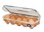 لوك اند لوك علبة مستطيلة لحفظ البيض بلاستيك ١٠ بيضات - HPL953 Lock & Lock Lock & Lock