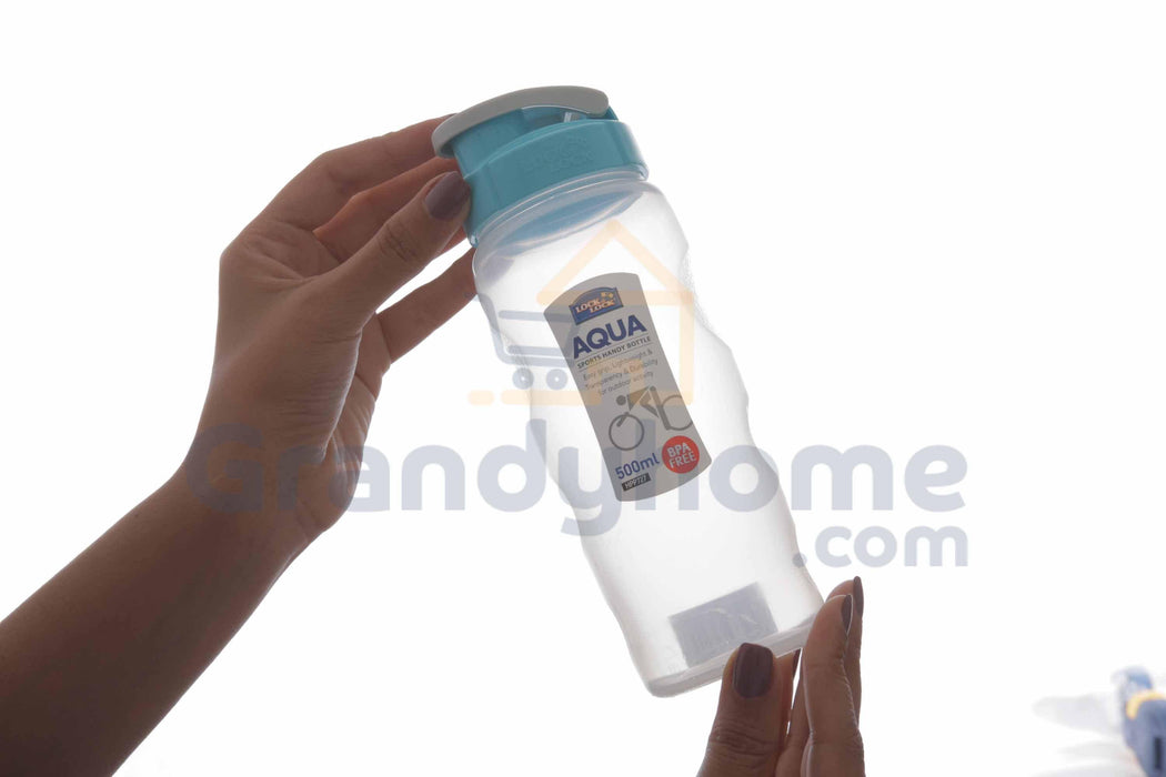 لوك اند لوك زجاجة مياه ٥٠٠ مل أزرق- HPP727B