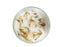 شمعة برائحة الياسمين والليمون مع الياسمين المجفف ٦ سم زجاج أبيض - 501LJ