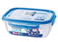 لوك اند لوك علبة بلاستيك ساوند لوك مستطيلة ١٫١ لتر  أزرق - LEP551 Lock & Lock Lock & Lock