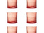 لومينارك ديابولو فرايز طقم 6 أكواب 300 مل زجاج أحمر - N5270