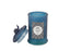 شمعة برائحة زهرة دايزي بغطاء ١٢ سم زجاج ازرق - 447B