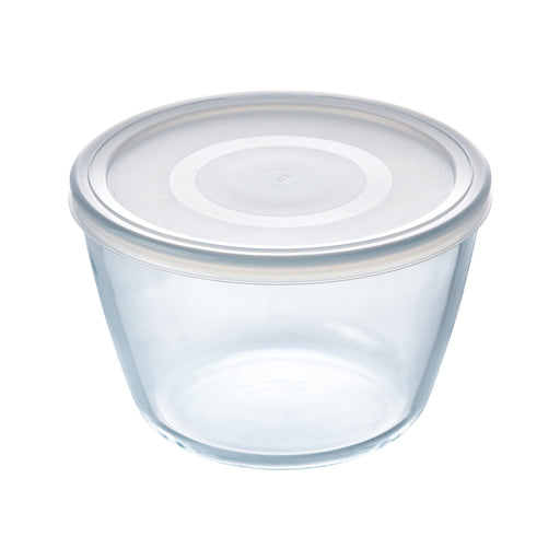 بيركس علبة طعام بغطاء دائرية (١.٦ لتر) زجاج شفاف - 470283526