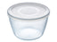 بيركس علبة طعام بغطاء دائرية (١.٦ لتر) زجاج شفاف - 470283526